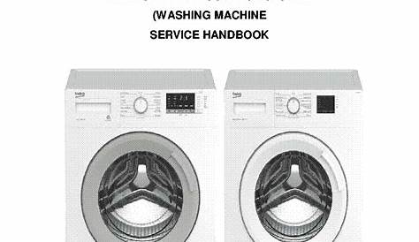 BEKO 774917 WTE6512-BSS BX B7S BXBLED WASHING MACHINE SM Service Manual