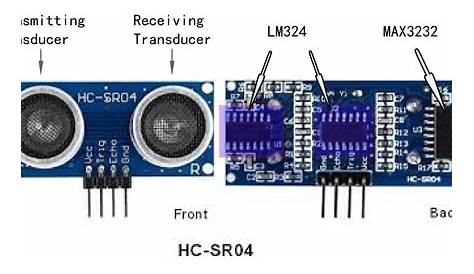 hc-sr04 ultrasonic sensor circuit diagram