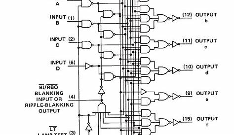 15 Bcd To 7 Segment Decoder Circuit Diagram | Robhosking Diagram