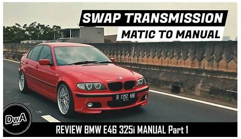 BMW E46 325i MANUAL Swap Transmission (Part 1) - YouTube