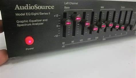 audiosource model eq eight series ii