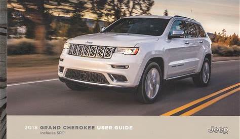 2018 Jeep Grand Cherokee User Guide Owner's Manual Original