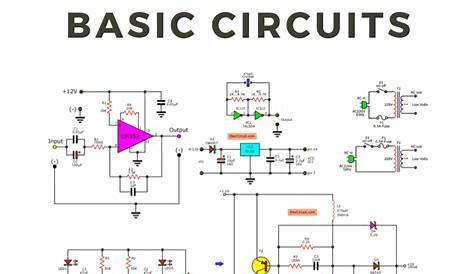 an electronic circuit diagram with the words 99 + basic circuit