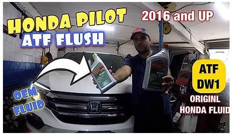 2016 Honda Pilot Transmission Fluid Change Interval