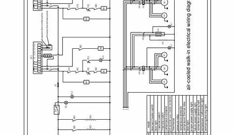 Walk In Cooler Condensing Unit And Evaporator Wiring Diagram - Wiring