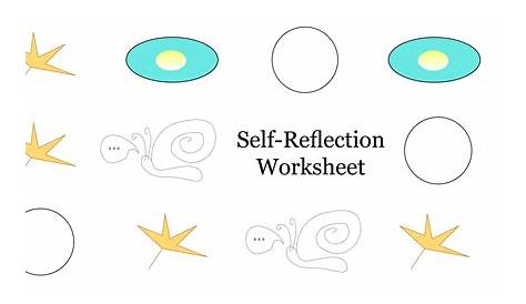 self reflection worksheets