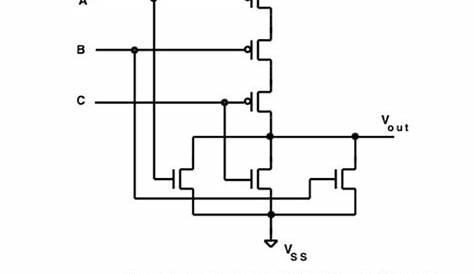 nor logic gate circuit diagram