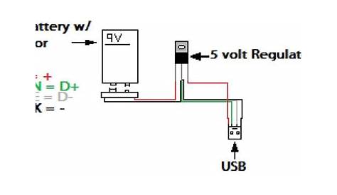rechargeable power bank circuit diagram