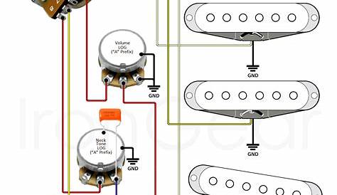 fender stratocaster circuit diagram