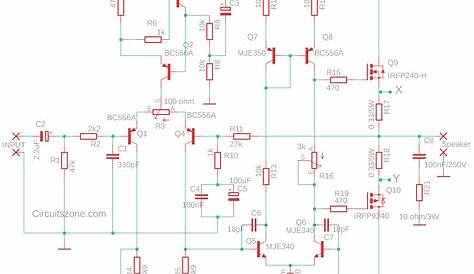 100-watt-mosfet-power-amplifier » CircuitsZone.com