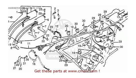 Comfortable 1980 Honda Cb750f Wiring Diagram Contemporary