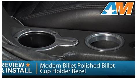 2001-2004 Mustang Modern Billet Polished Billet Cup Holder Bezel Review