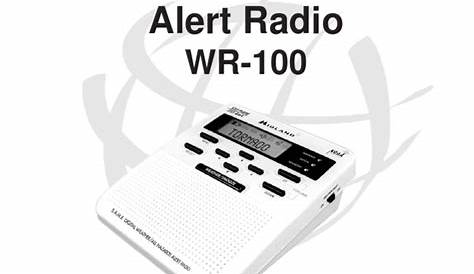 Midland WR-100 Weather Radio Manual | National Weather Service