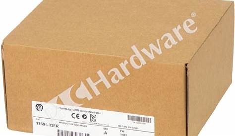 PLC Hardware - Allen Bradley 1769-L33ER Series A, New Factory Sealed