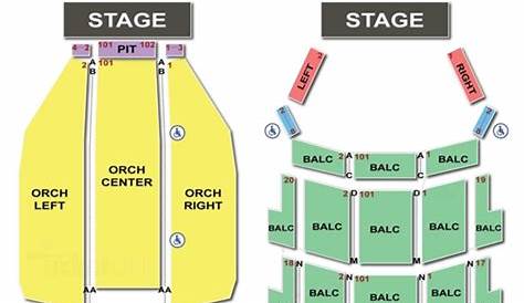 Saenger Theatre Seating Chart | Saenger Theatre | New Orleans, Louisiana
