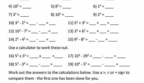 math worksheet for grade 5