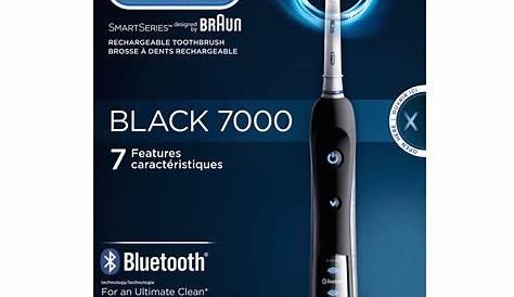 braun black 7000 toothbrush user manual