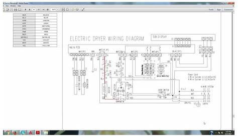 samsung dryer element wiring diagram