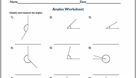 measuring angles worksheet grade 5