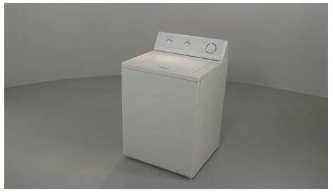 frigidaire washing machine max fill