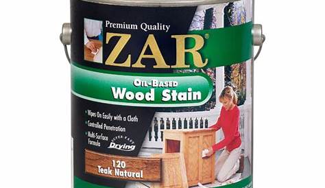 ZAR Teak Natural 120 Oil-Based Wood Stain - Gallon