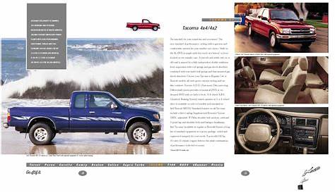 1997 Toyota tacoma brochure