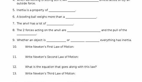 30 Bill Nye The Science Guy Motion Worksheet - support worksheet