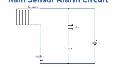 simple water sensor circuit