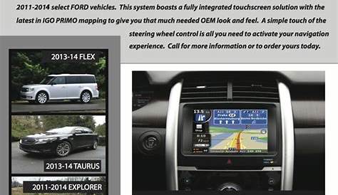 2013 Ford Explorer Touch Screen