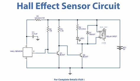 schematic circuit diagram hall effect