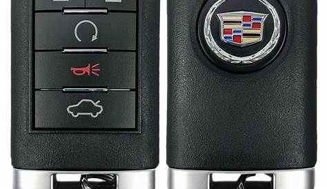 Cadillac Sts Cts Dts Keyless Entry Remote Transmitter Fob Key Logo