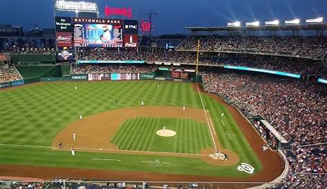 Breakdown Of The Nationals Park Seating Chart | Washington Nationals