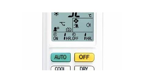 daikin air conditioner manual symbols