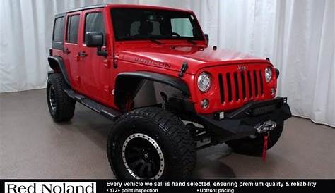 2018 jeep wrangler red