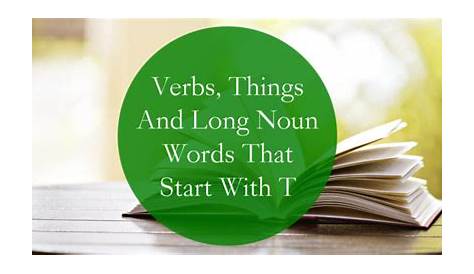 nouns that start with t