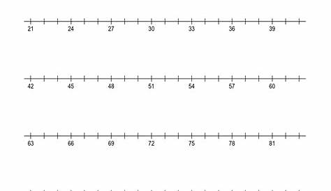 5 Best Images of Number Line Math Worksheets - Fraction Number Line