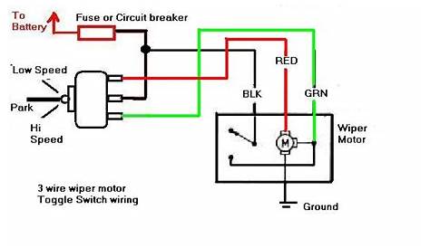 Wiring Diagram For Wiper Motor - Jeep Wiper Motor Wiring Wiring Diagram