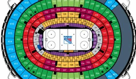 madison square garden hockey seating chart | Brokeasshome.com