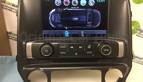 (Gm555U) 2015 GMC Sierra OEM Touch Screen Radio Control Panel Display