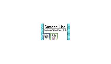 Handwriting Without Tears Numbers Worksheets & Teaching Resources | TpT