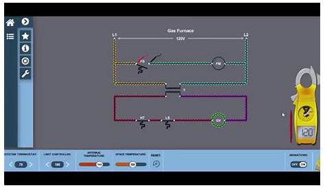 gas furnace schematic wiring diagram