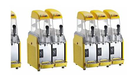 CE Certificate Commercial Slush Machine, Making Cool And Refreshing