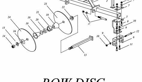 Parts – RD42018 Series Row Disc – Tufline