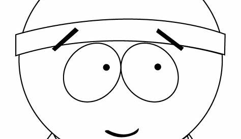 South Park Kenny With Angel Wings Coloring Page | Free Printable