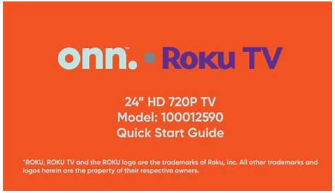 onn. 24" Class 720P HD LED Roku Smart TV (100012590) - Walmart.com