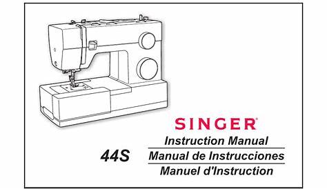 SINGER 44S CLASSIC HEAVY DUTY User Manual | 65 pages | Original mode