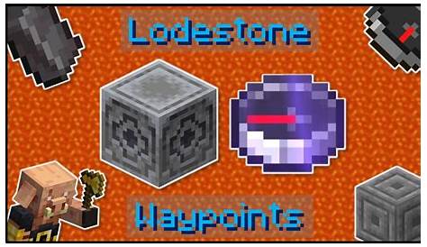 how to use a lodestone in minecraft