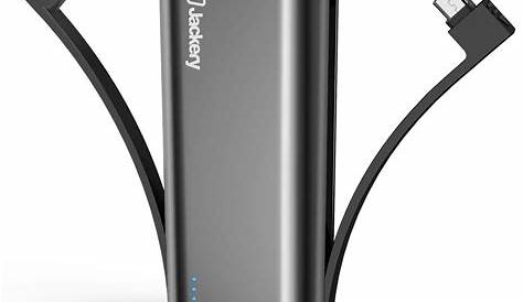 Portable Charger Jackery Bolt 6000 mAh - Power bank with built in