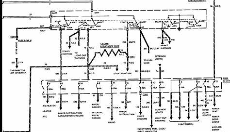 96 ford thunderbird wiring schematic