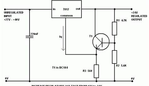 317 voltage regulator circuit diagram